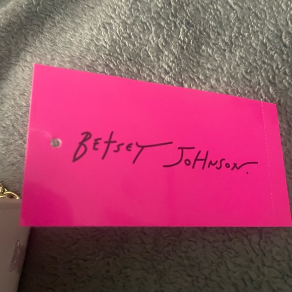 Betsey Johnson Pink Bear Pouch - Picture 4 of 10